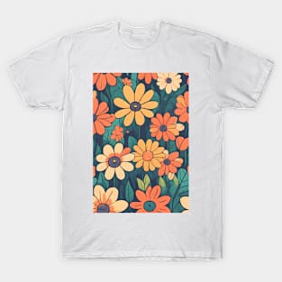 illustration flower T-Shirt